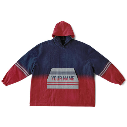 Nautical Blue/Red/Silver Everyday Reversible