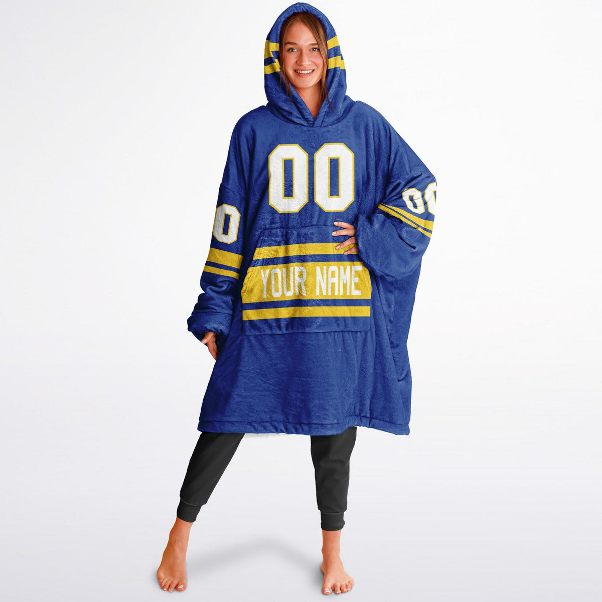 Blue/Yellow Superfan Reversible