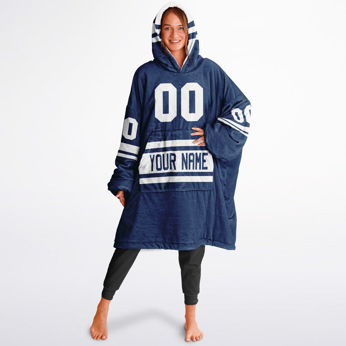 Blue/White Superfan Reversible
