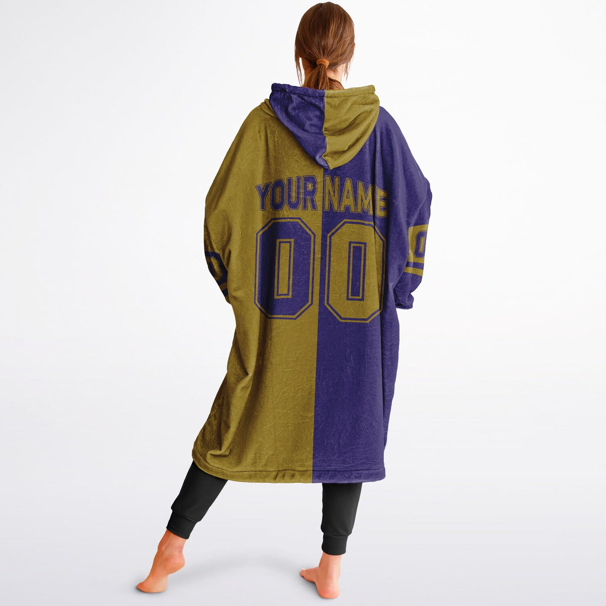 Purple Dark Gold Halftime