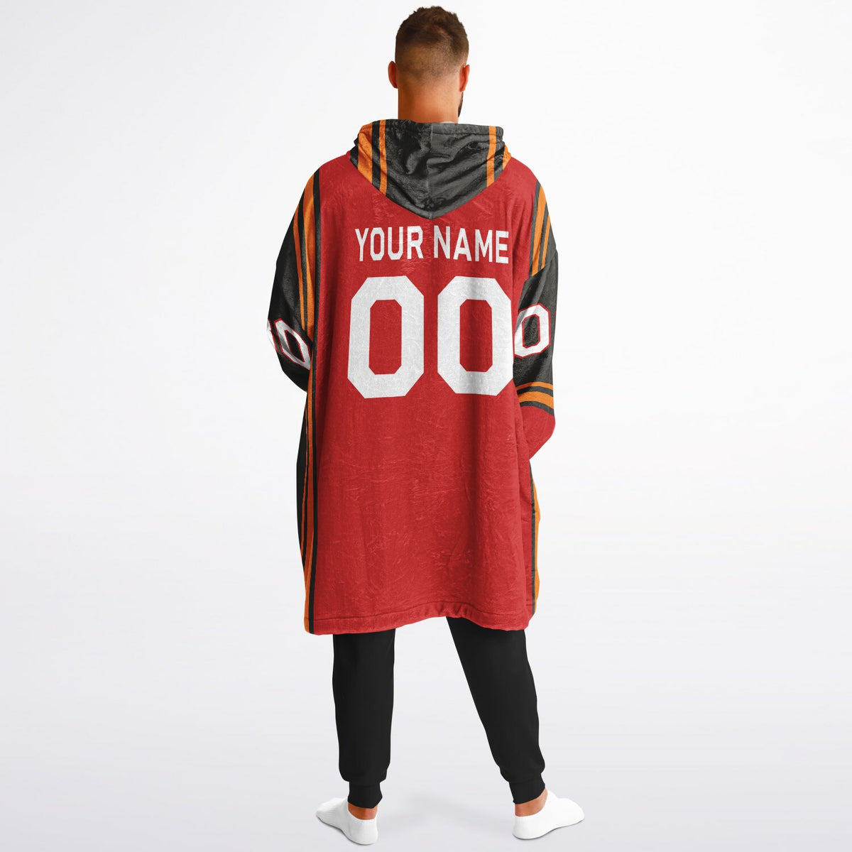 Red/Pewter/Orange Bold