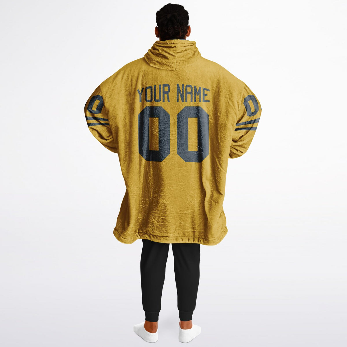 Charcoal & Mustard Superfan Reversible