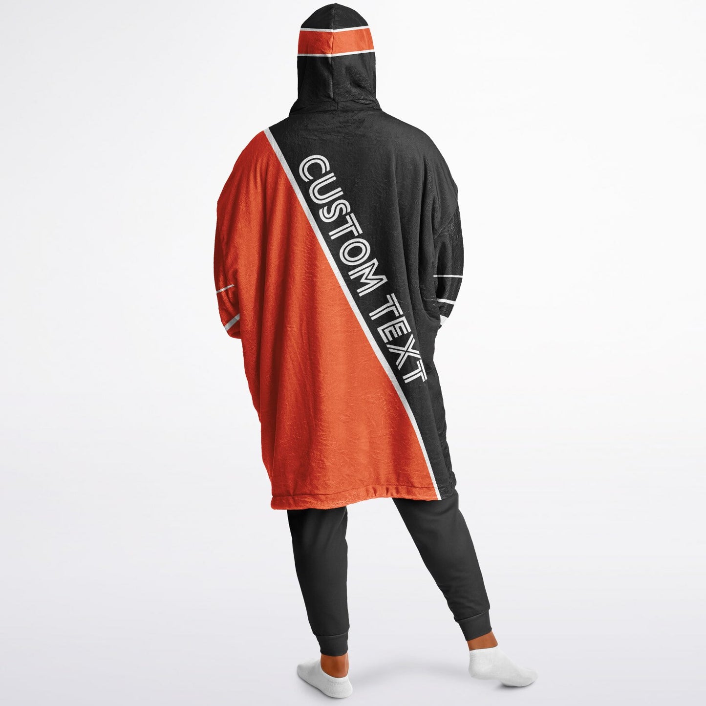 Black/Orange/White Everyday Reversible