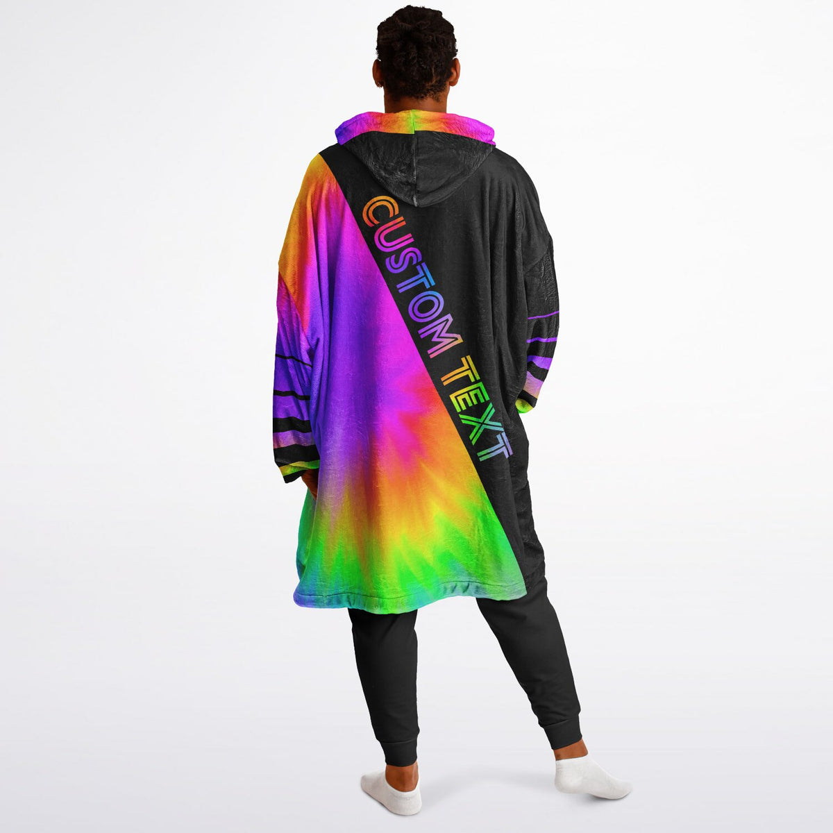 Black & Tie Dye Split Decision