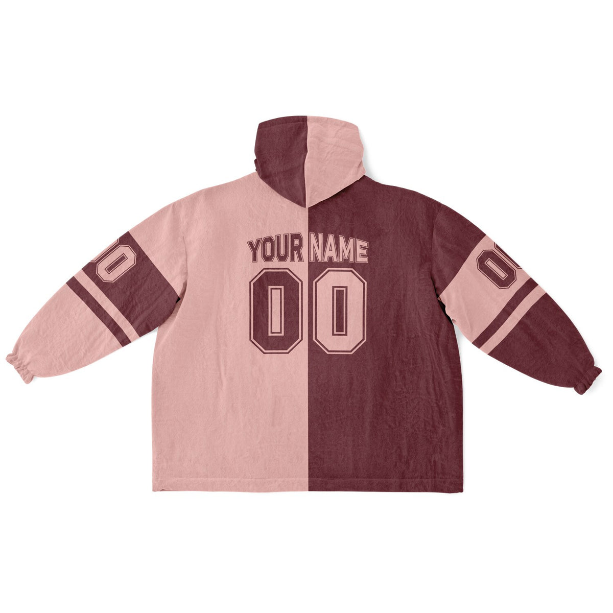 Burgundy & Blush Pink Halftime