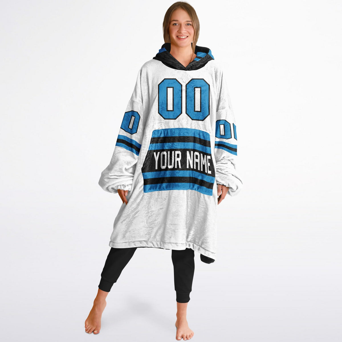Black/Blue Superfan Reversible