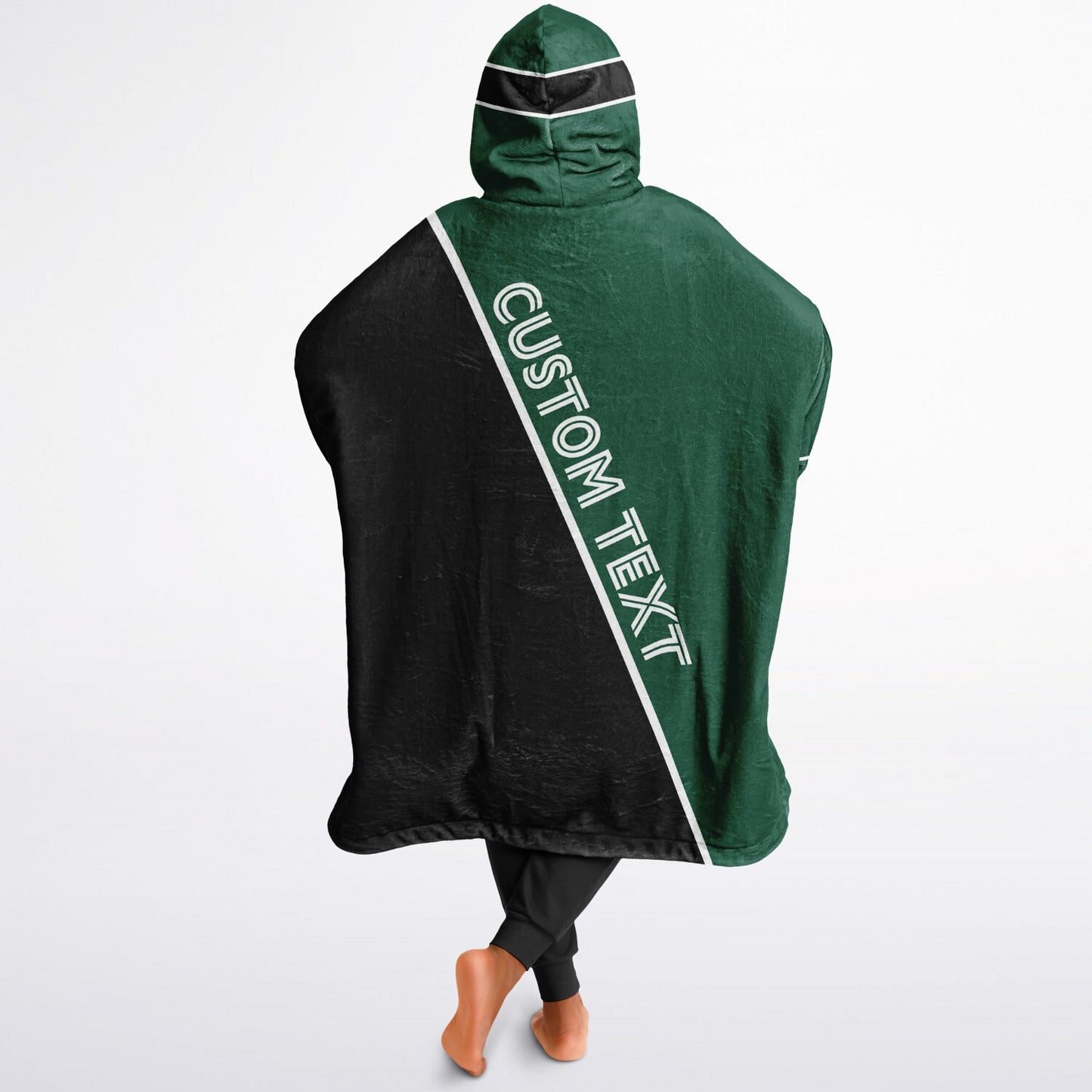 Green/Black/White Everyday Reversible