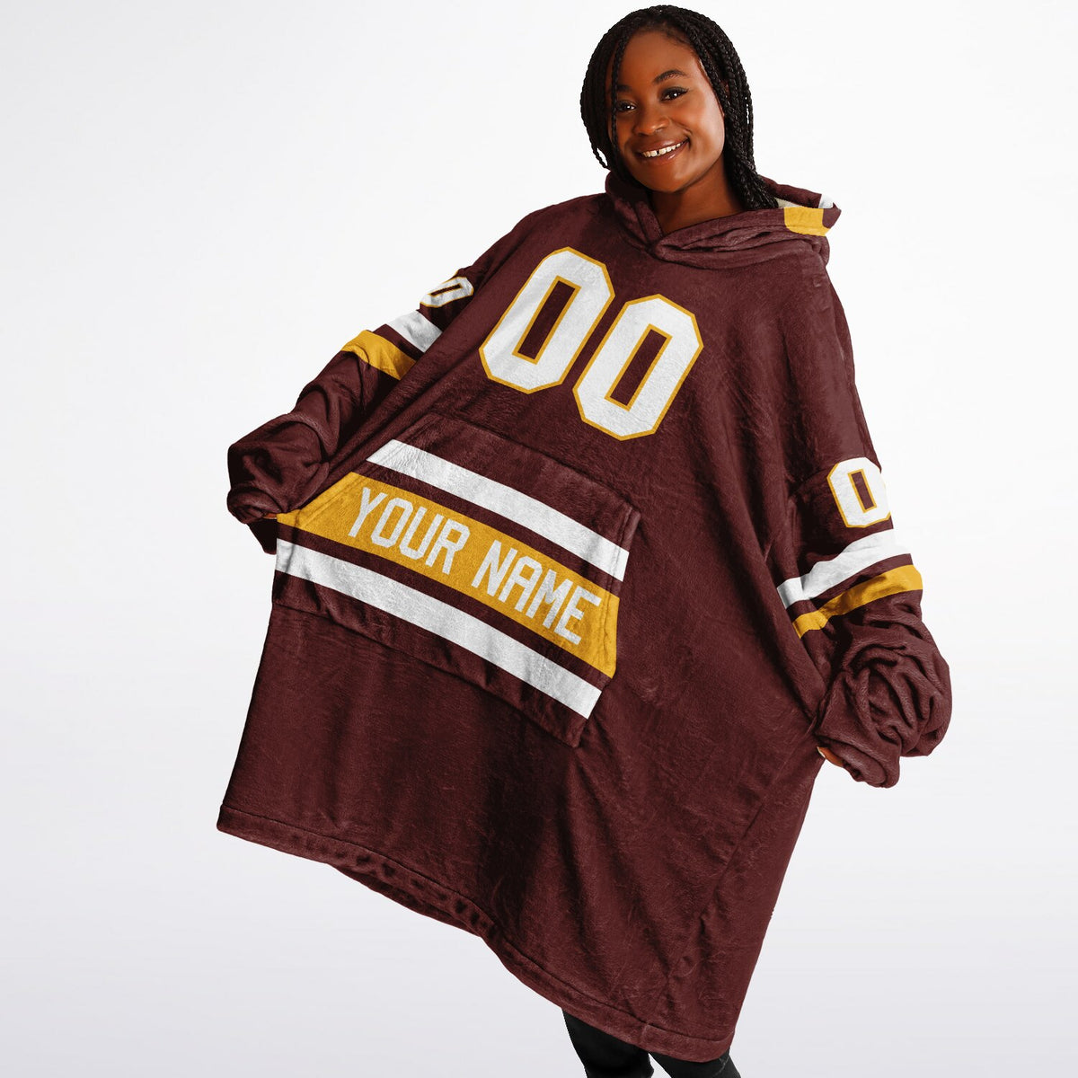 Burgundy Gold White Classic