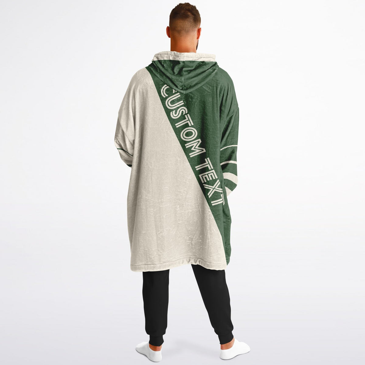 Forest Green & Cream Split Decision