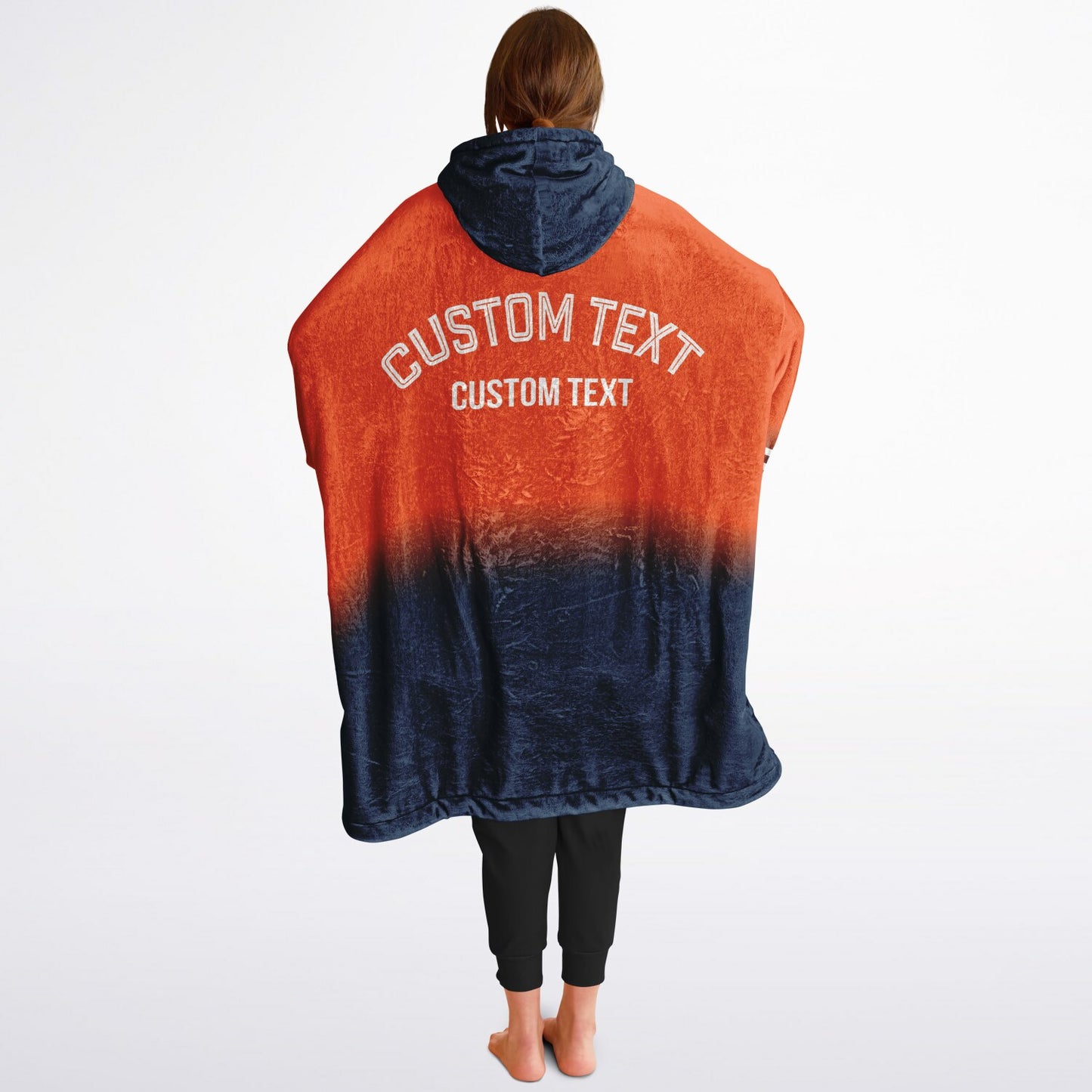 Orange/Navy/White Everyday Reversible