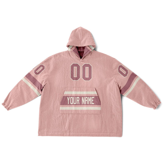 Blush Pink Cream Rose Gold Superfan Reversible