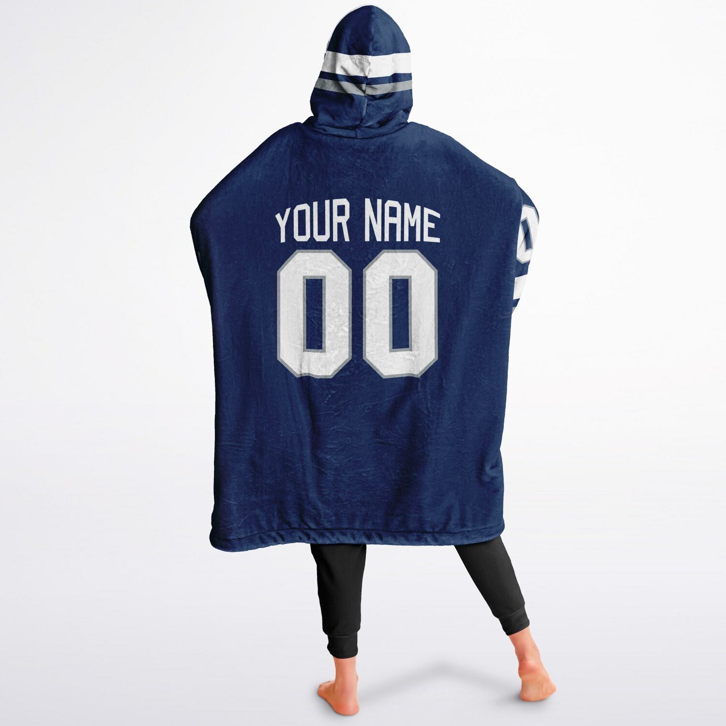 Blue/White/Gray Superfan Reversible