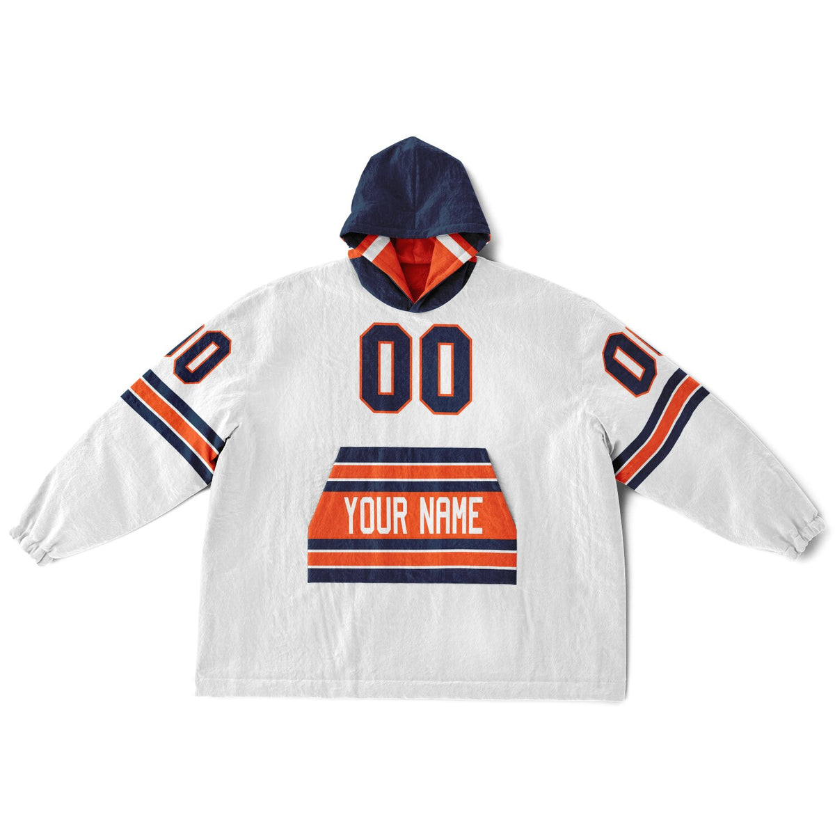 Orange/Navy/White Superfan Reversible