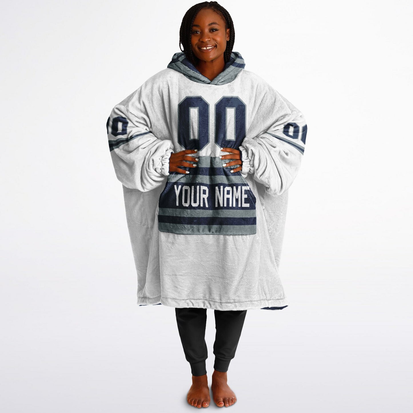 Navy/Silver Superfan Reversible