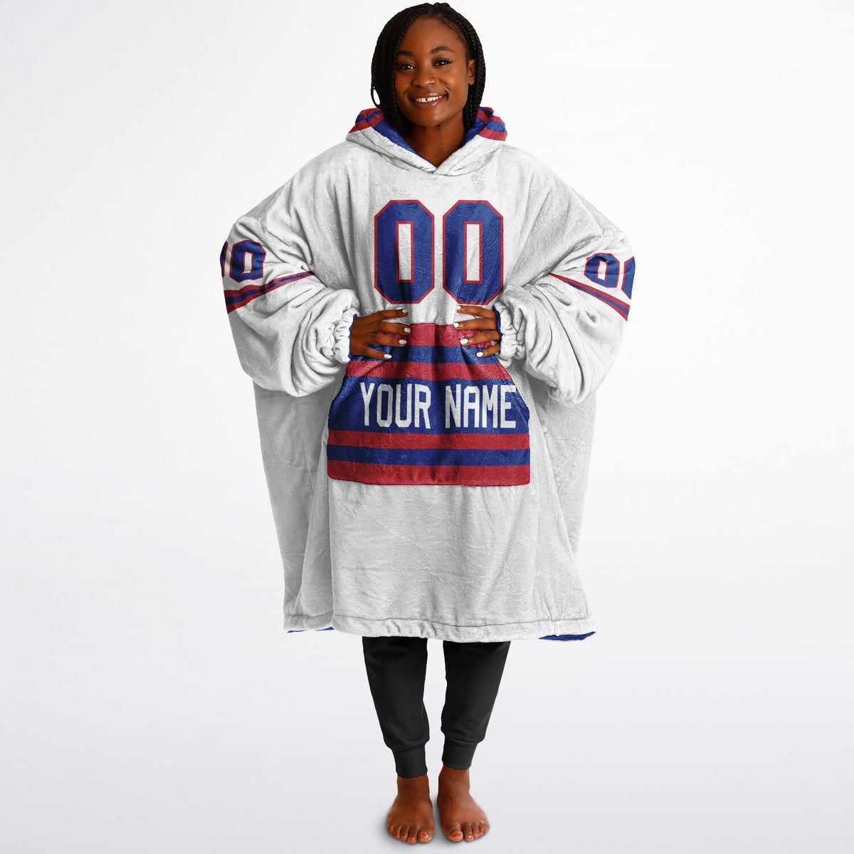 Blue/Red Superfan Reversible