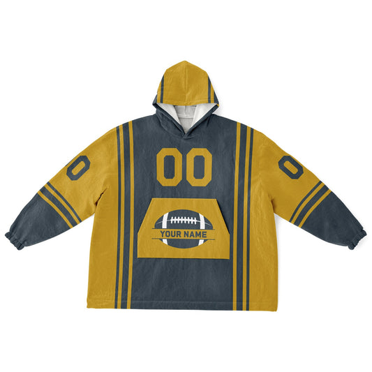 Charcoal & Mustard Bold
