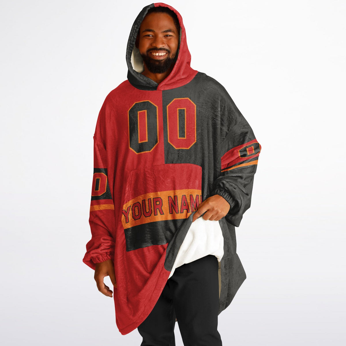Red/Pewter/Orange Halftime