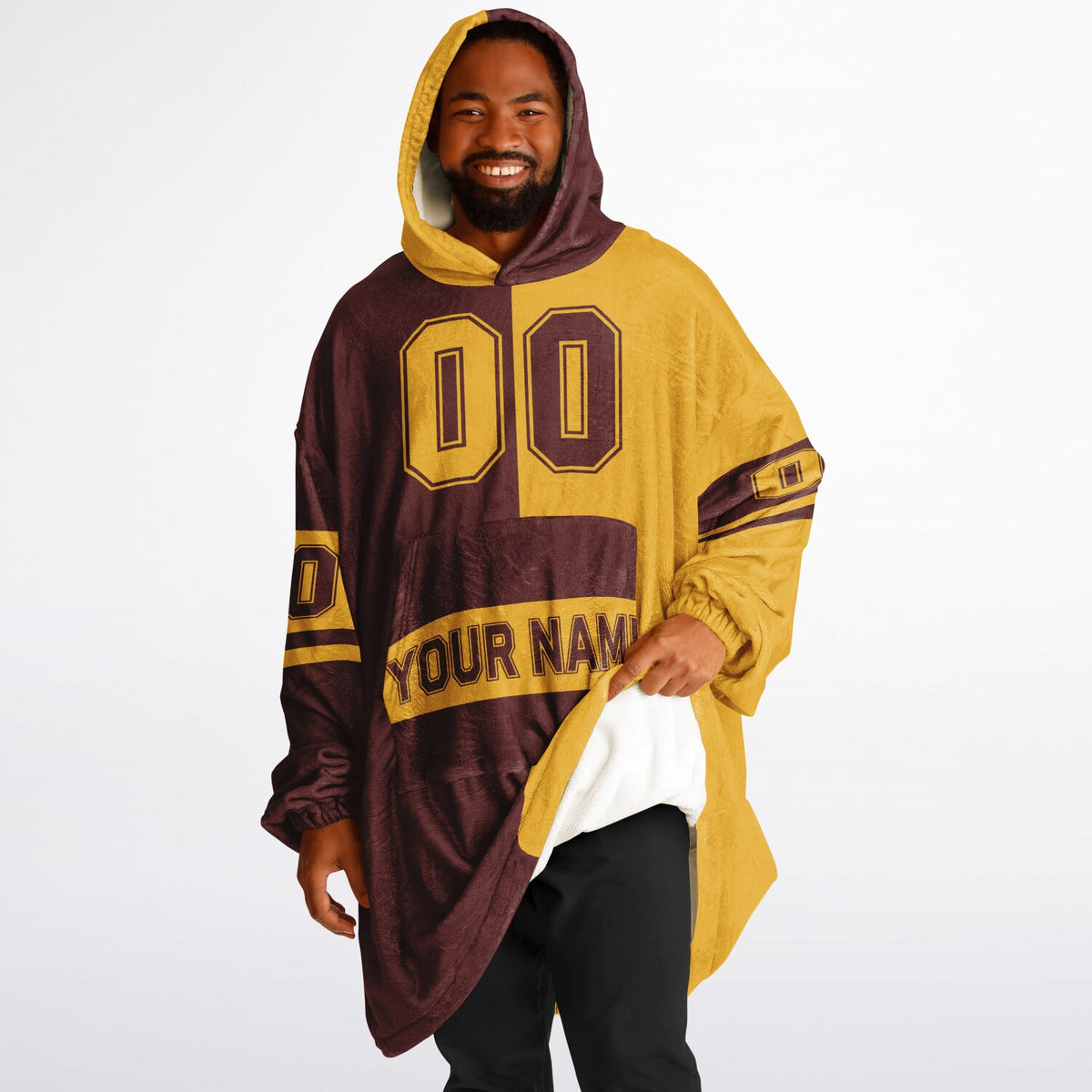 Burgundy/Gold Halftime