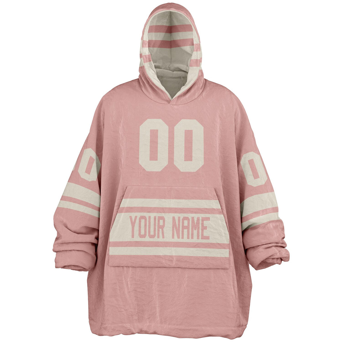 Blush Pink & Cream Superfan Reversible