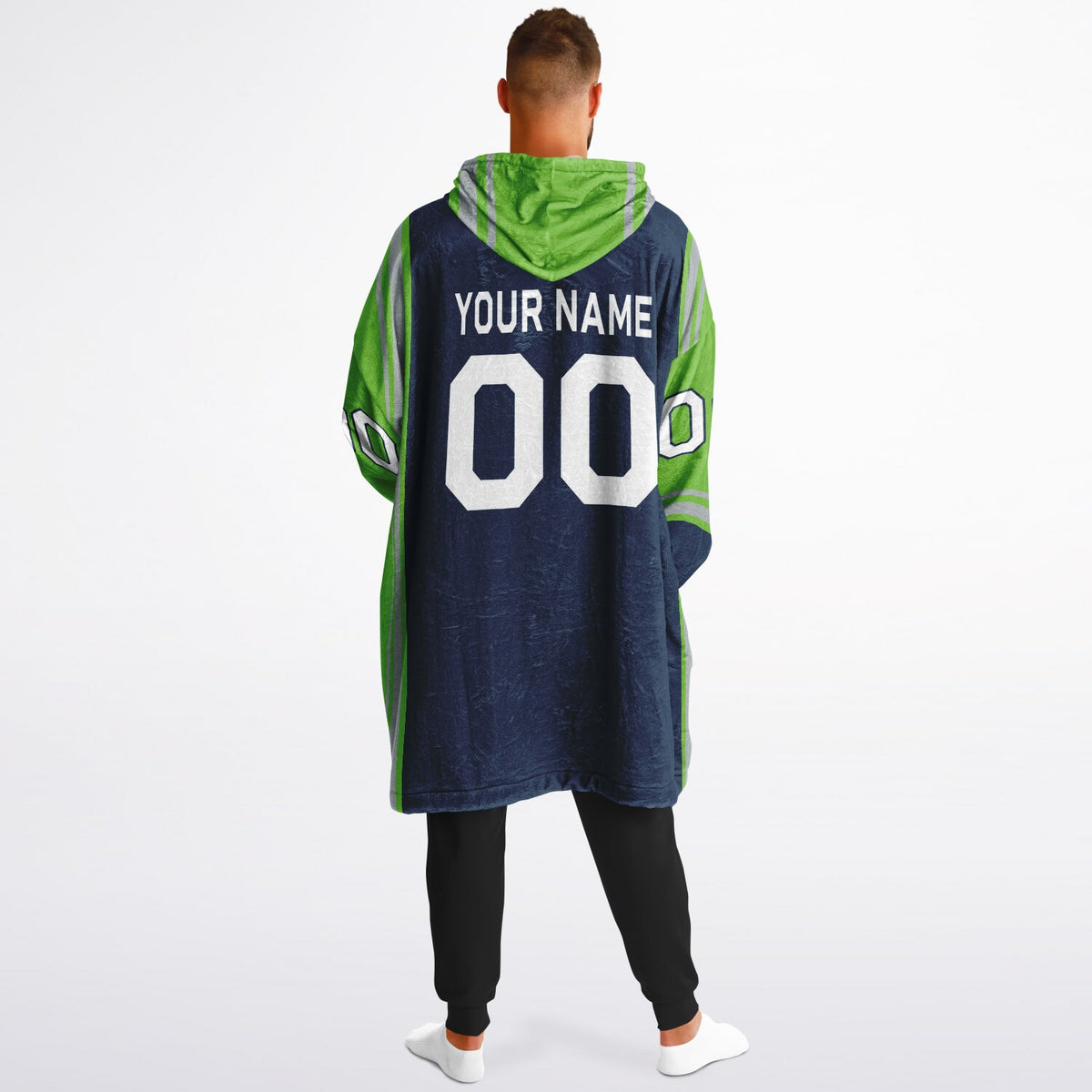 Navy/Green/Gray Bold