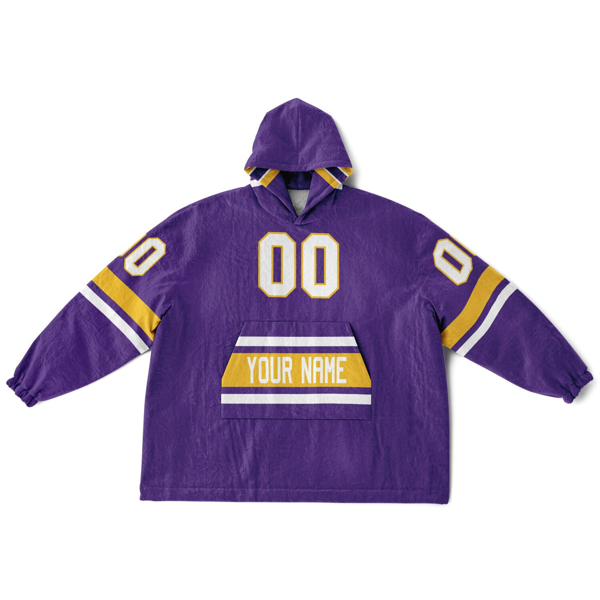 Purple/Gold/White Superfan Reversible