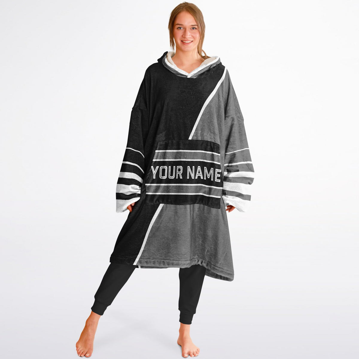 Black Gray White Split Decision