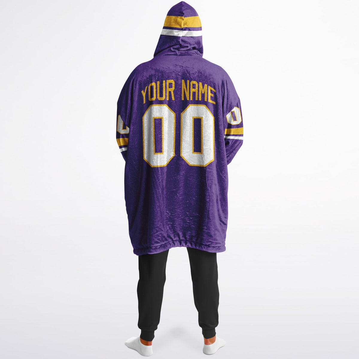 Purple/Gold/White Superfan Reversible