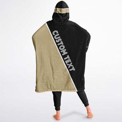 Black/Old Gold/White Everyday Reversible