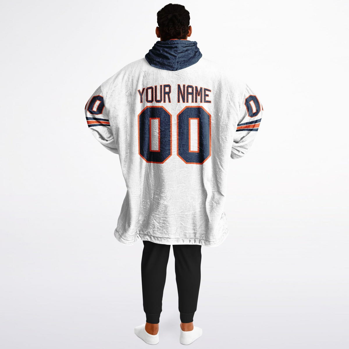 Orange/Navy/White Superfan Reversible