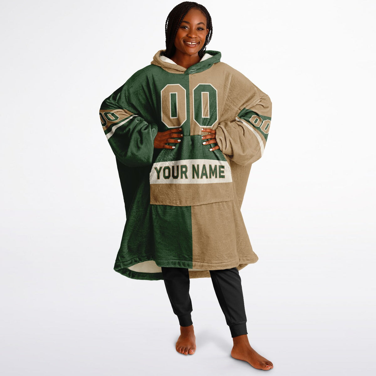 Forest Green Cream Camel Halftime