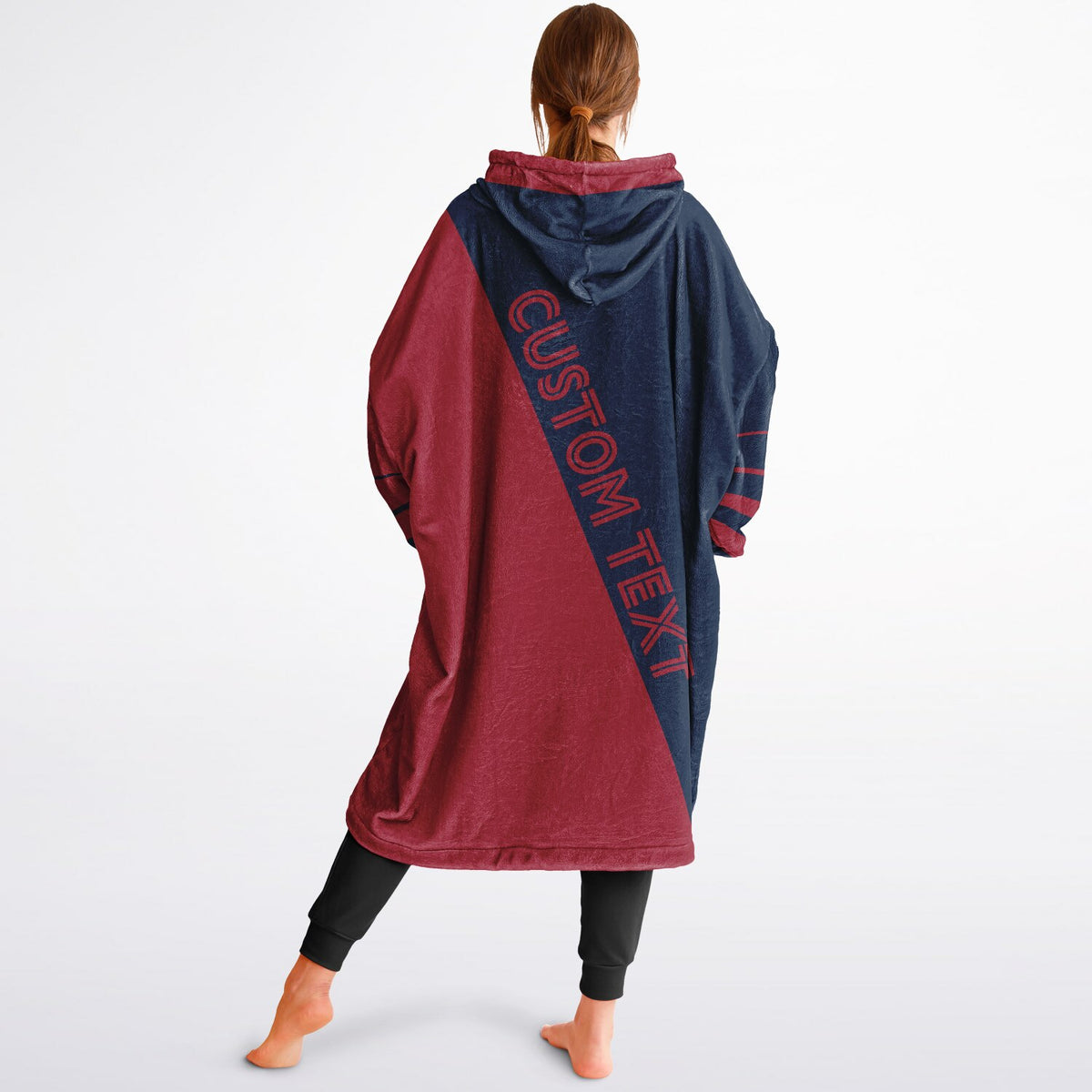 Navy & Red Split Decision