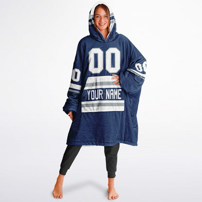Blue/White/Gray Superfan Reversible