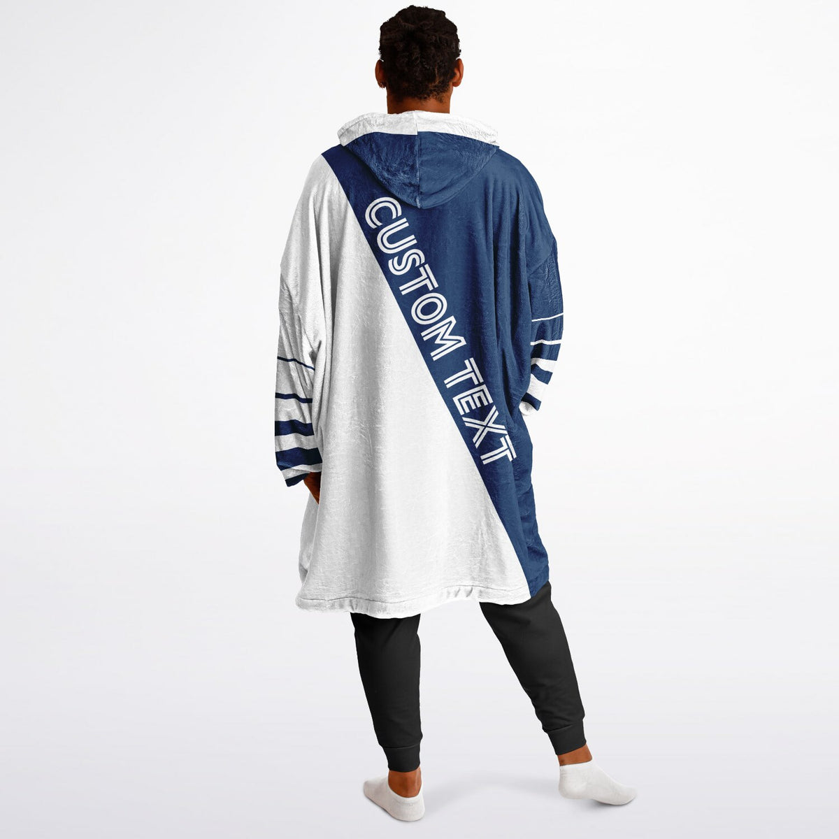 Blue & White Split Decision