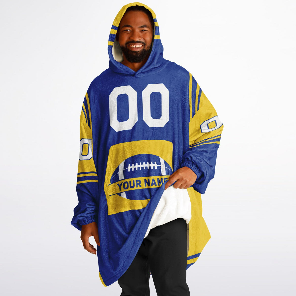 Blue/Yellow Bold