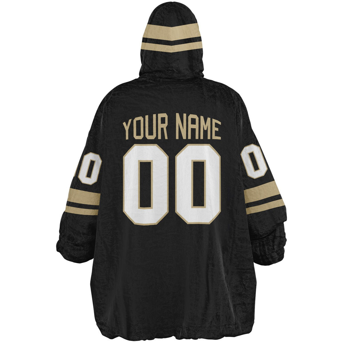 Black & Light Gold Superfan Reversible