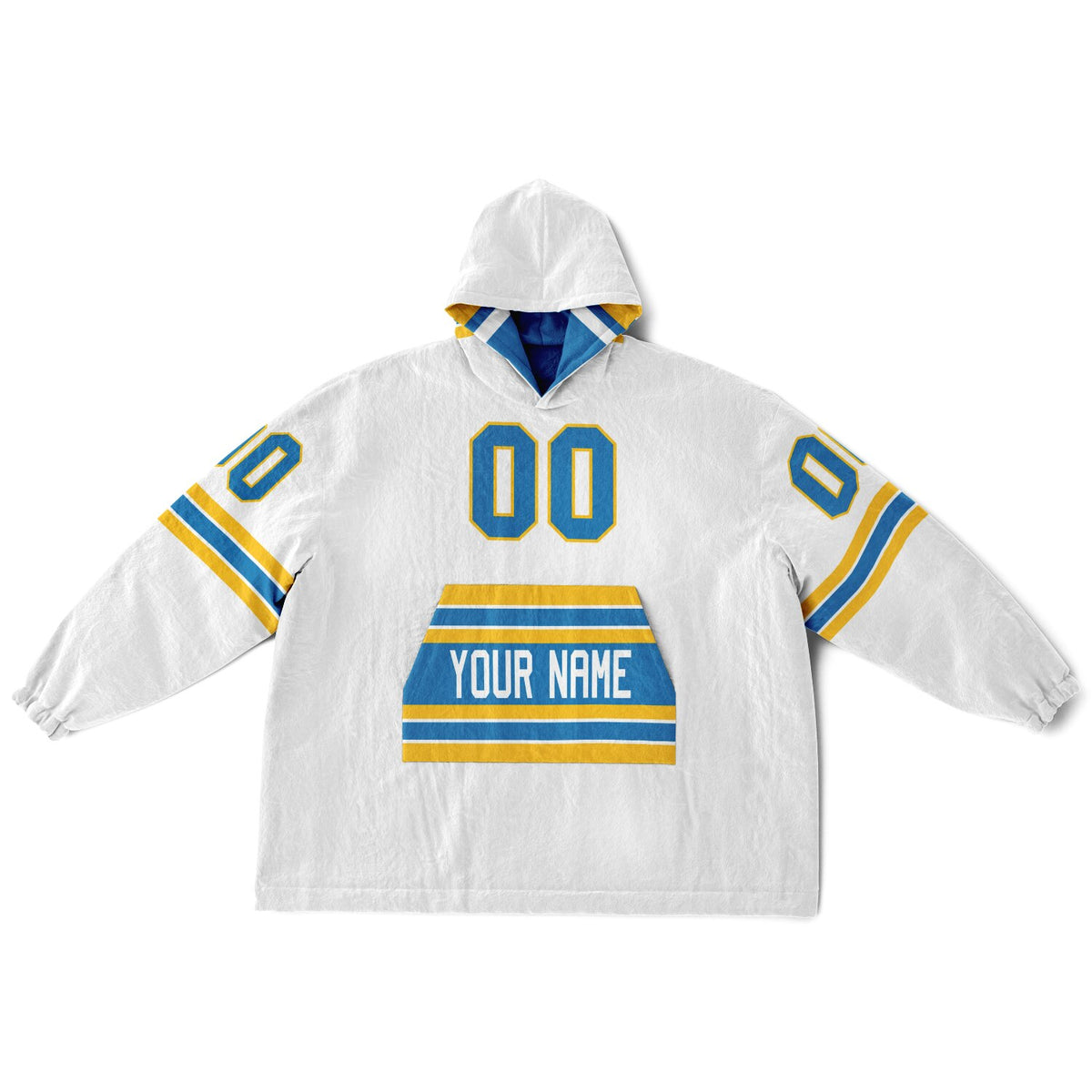 Blue/Gold/White Superfan Reversible