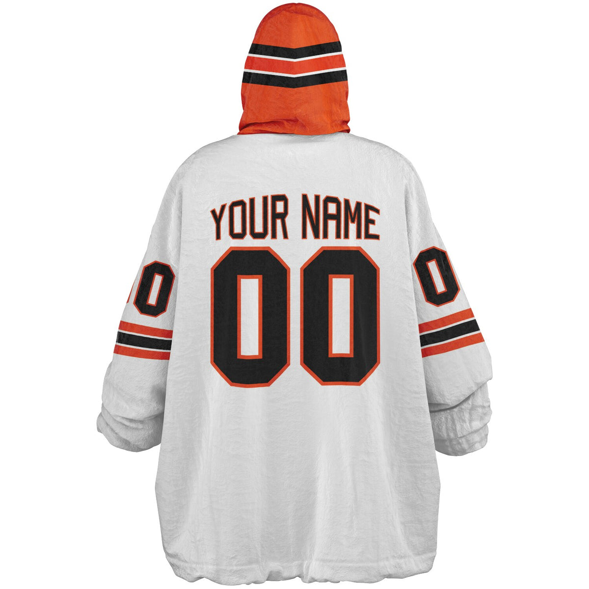 Black/Orange/White Superfan Reversible