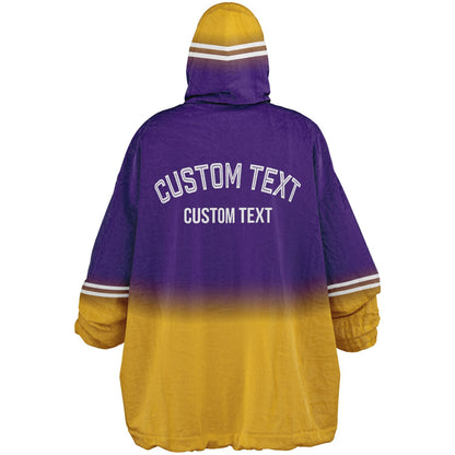 Purple/Gold/White Everyday Reversible