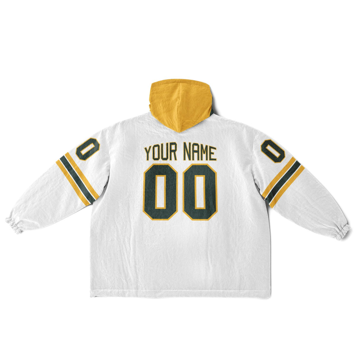 Green/Gold/White Superfan Reversible