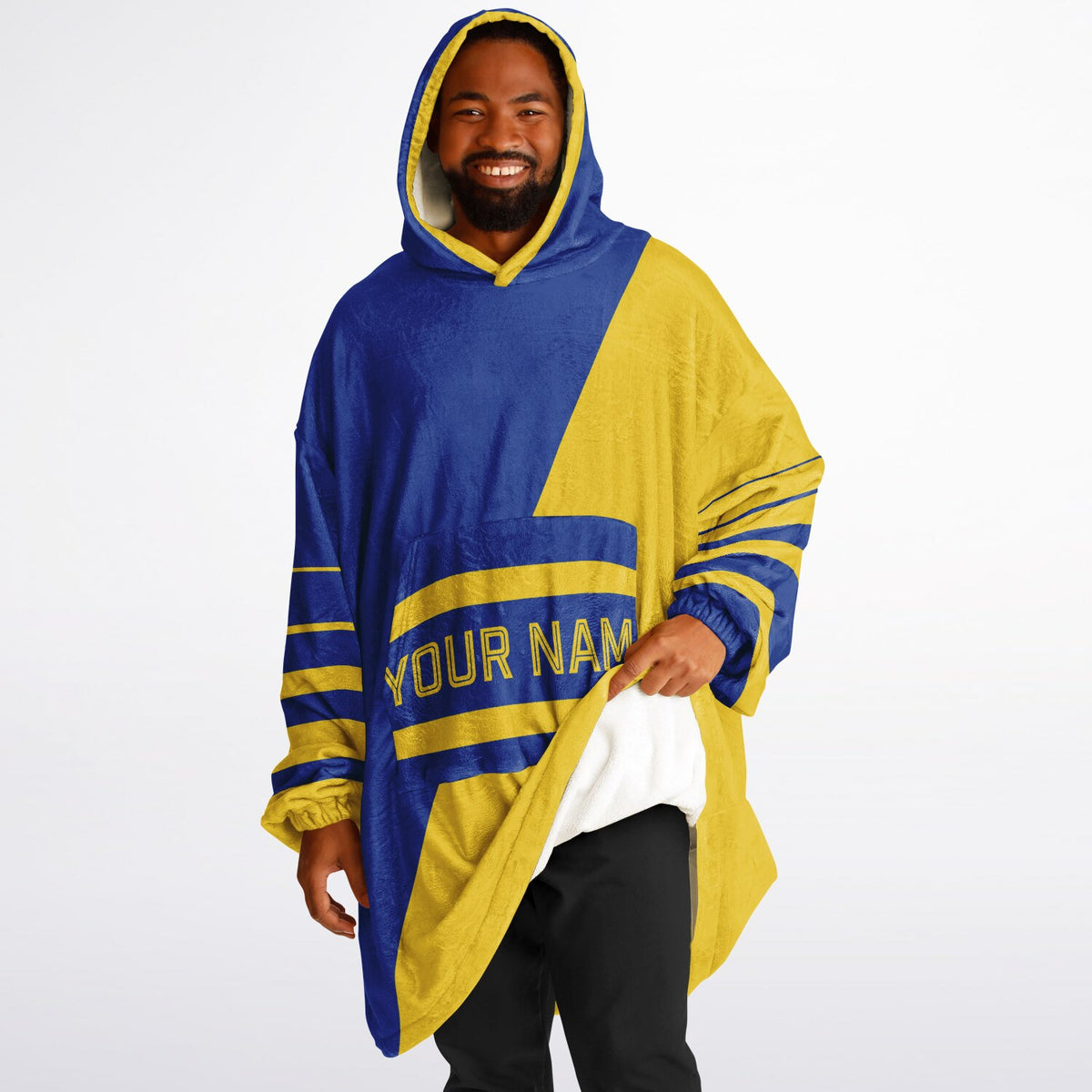 Blue & Yellow Split Decision