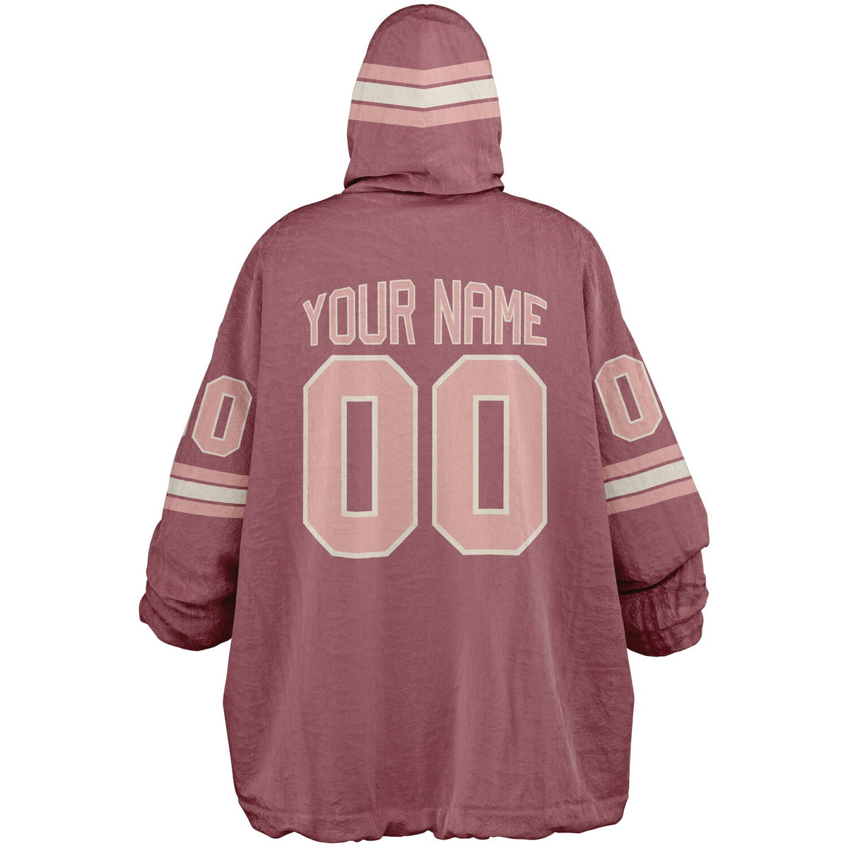 Blush Pink Cream Rose Gold Superfan Reversible