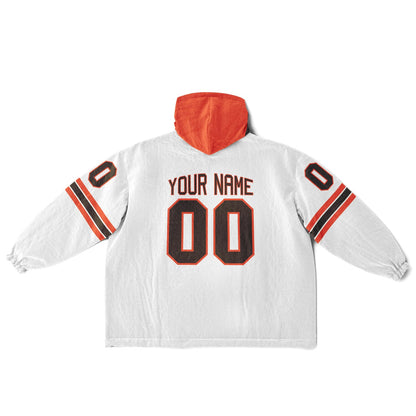 Brown/Orange/White Superfan Reversible
