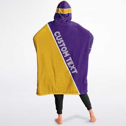 Purple/Gold/White Everyday Reversible