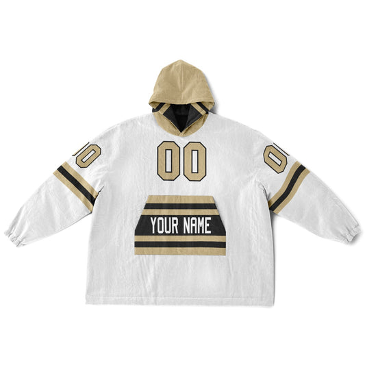 Black & Light Gold Superfan Reversible