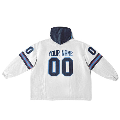 Light Blue/Navy/Red Superfan Reversible