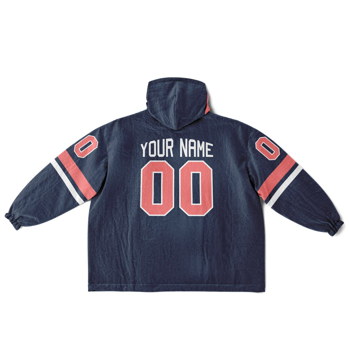Navy Electric Coral White Superfan Reversible
