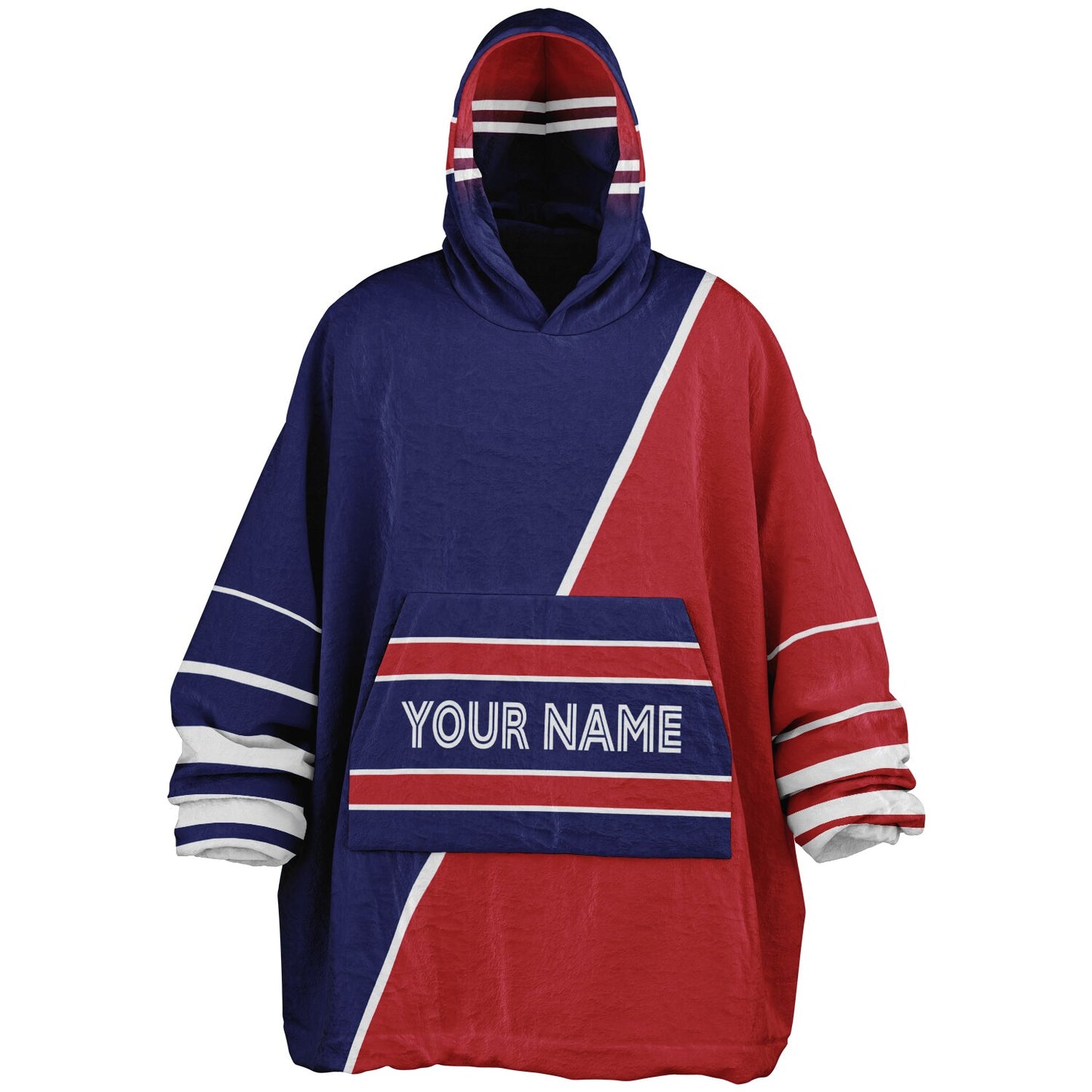 Dark Blue/Red/White Everyday Reversible