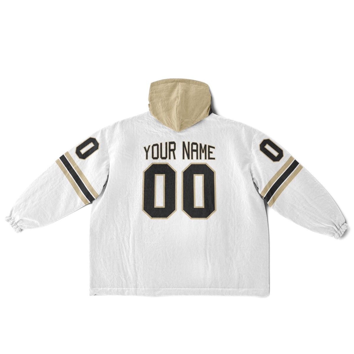 Black/Light Gold/White Superfan Reversible