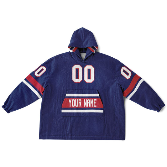 Dark Blue/Red/White Superfan Reversible