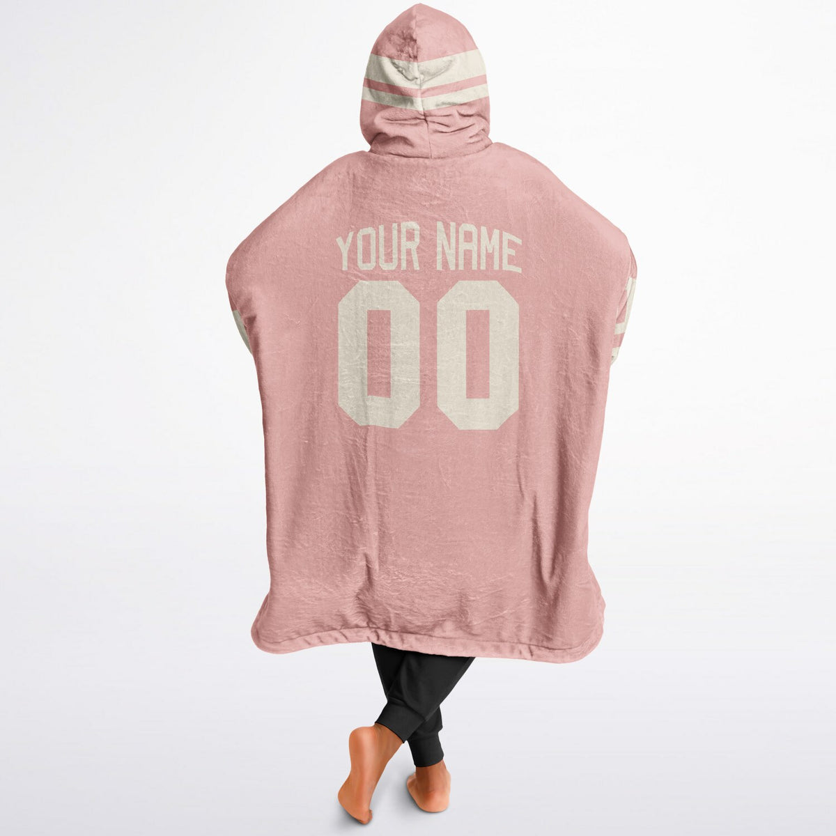 Blush Pink & Cream Superfan Reversible